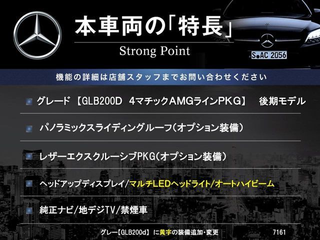 Ref No.A16021450 MERCEDES GLB CLASS Image#3
